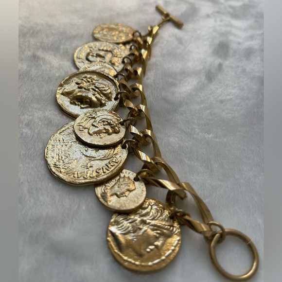 Vintage Bracelet coin / fashion jewelry/ Y2K - Picture 5 of 5